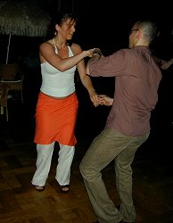 Salsa im Hauptbahnhof in Leipzig